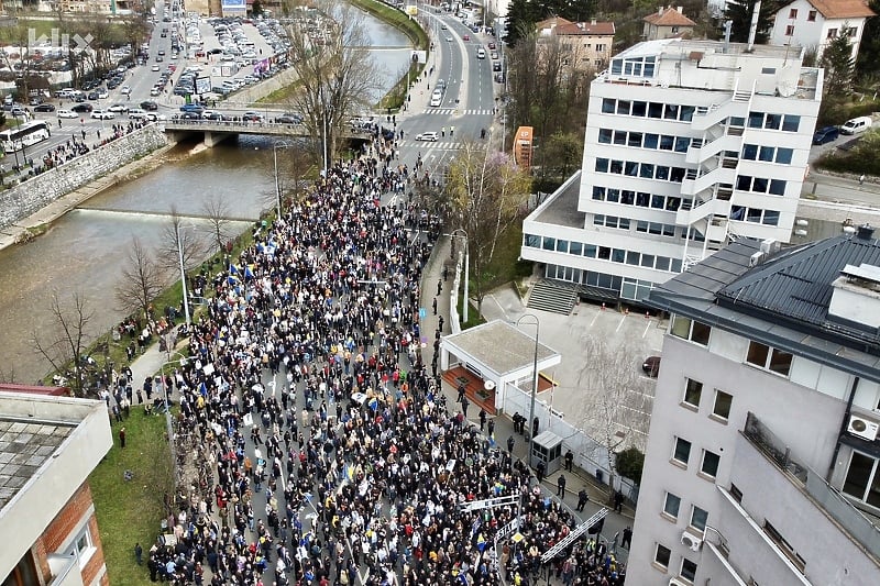 Za ponedjeljak zakazani novi protesti ispred sjedišta OHR-a u Sarajevu