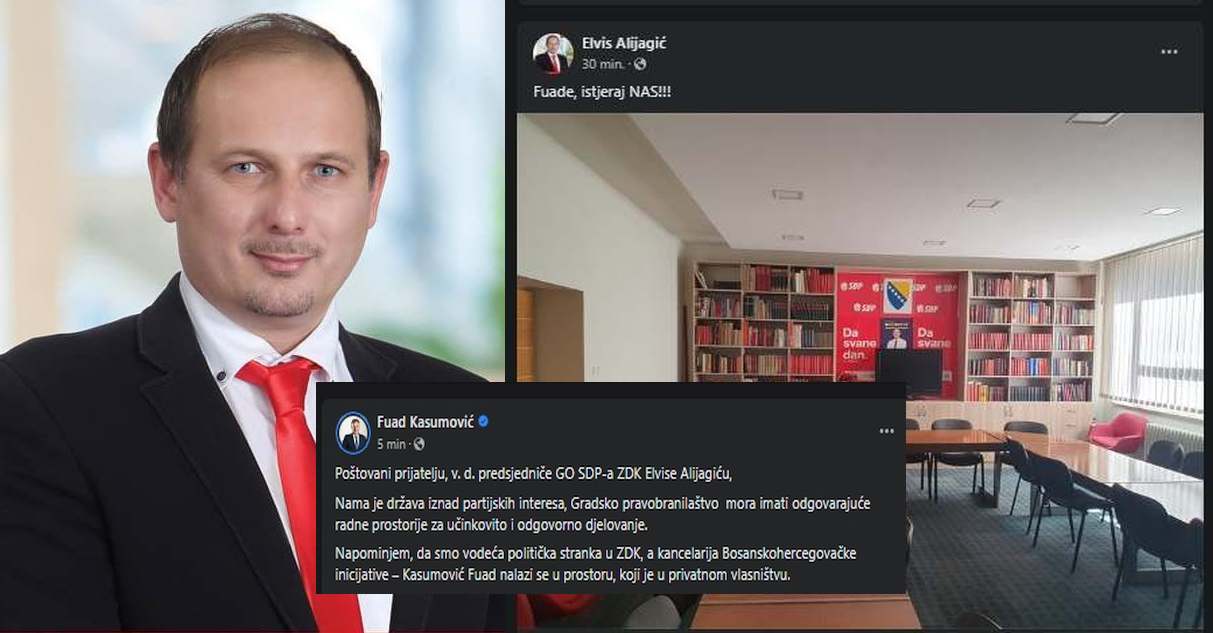 FB ratovanje: Alijagić pozvao Kasumovića da istjera SDP, Kasumović mu “sa bolovanja” ekspresno odgovorio